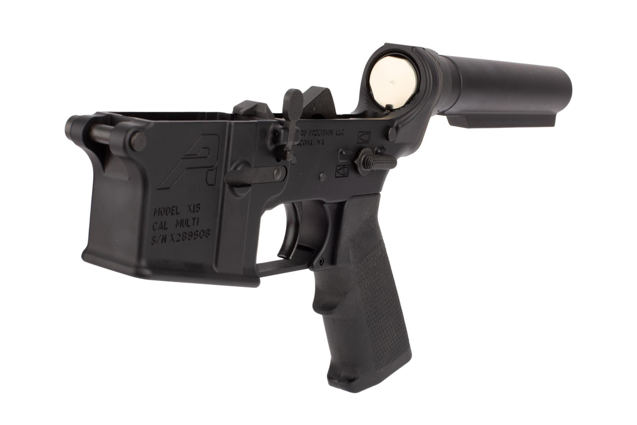 AKR-15  SAA Complete AR15 Forged Lower Receiver - No Logo - with